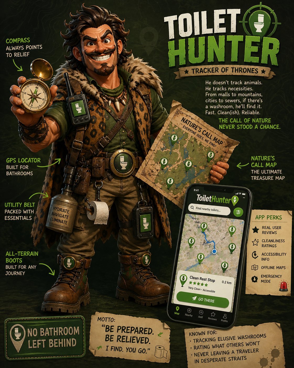 Toilet Hunter Mascot